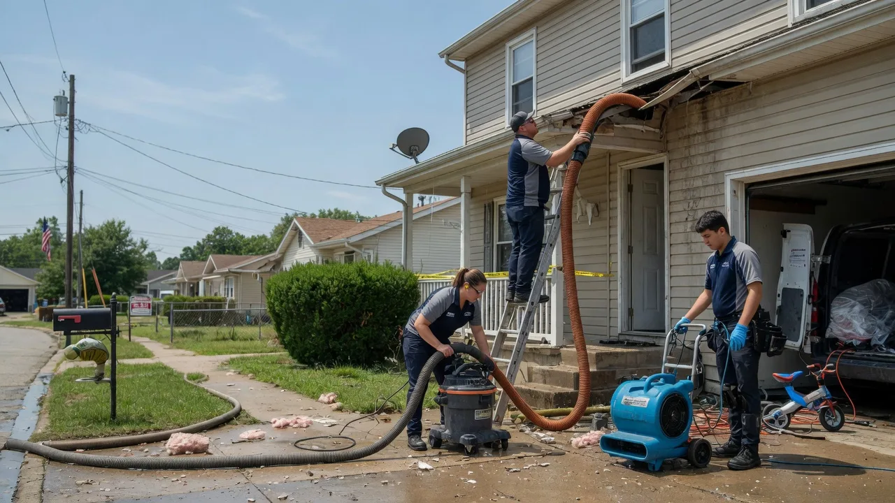 Water Damage Restoration in Van Buren, IN near me